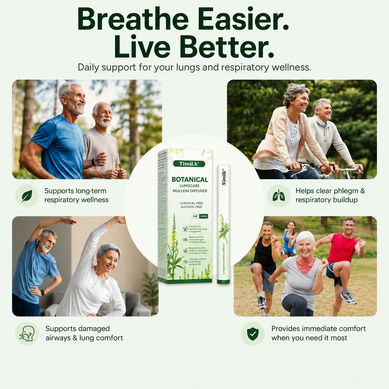 LungCare® Botanical Mullein Diffuser